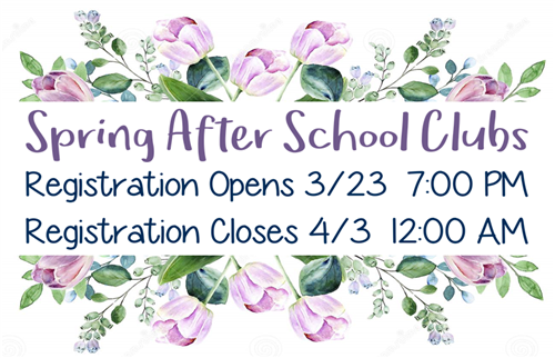 After School Clubs 